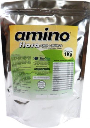 amino flora aves e suinos